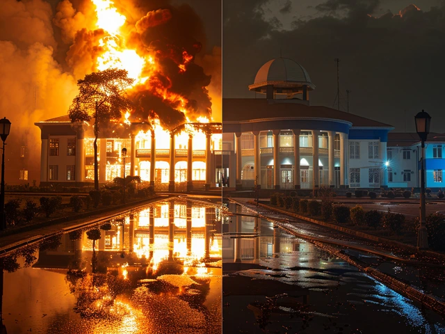 Tragic Blaze Destroys Historic Moi Library at Kenyatta University